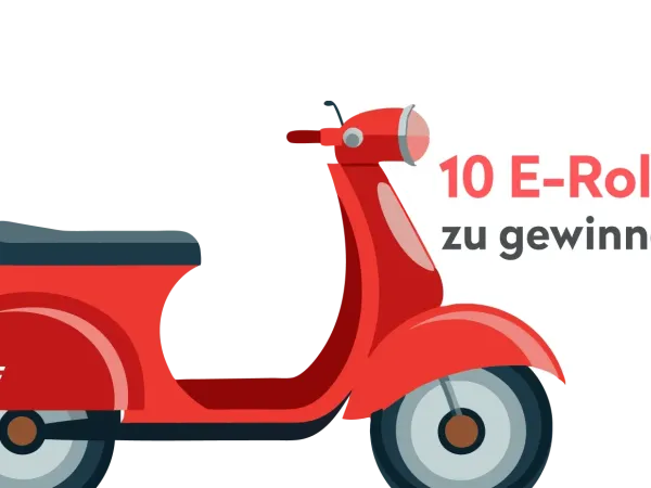 Bild des Wettbewerbs Gewinne jeden Monat einen E-Roller oder ein Jahresabo Wingo Swiss Pro